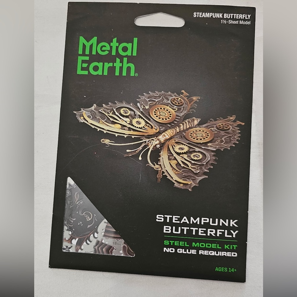 Metal Earth Steampunk Butterfly Steel Model Kit